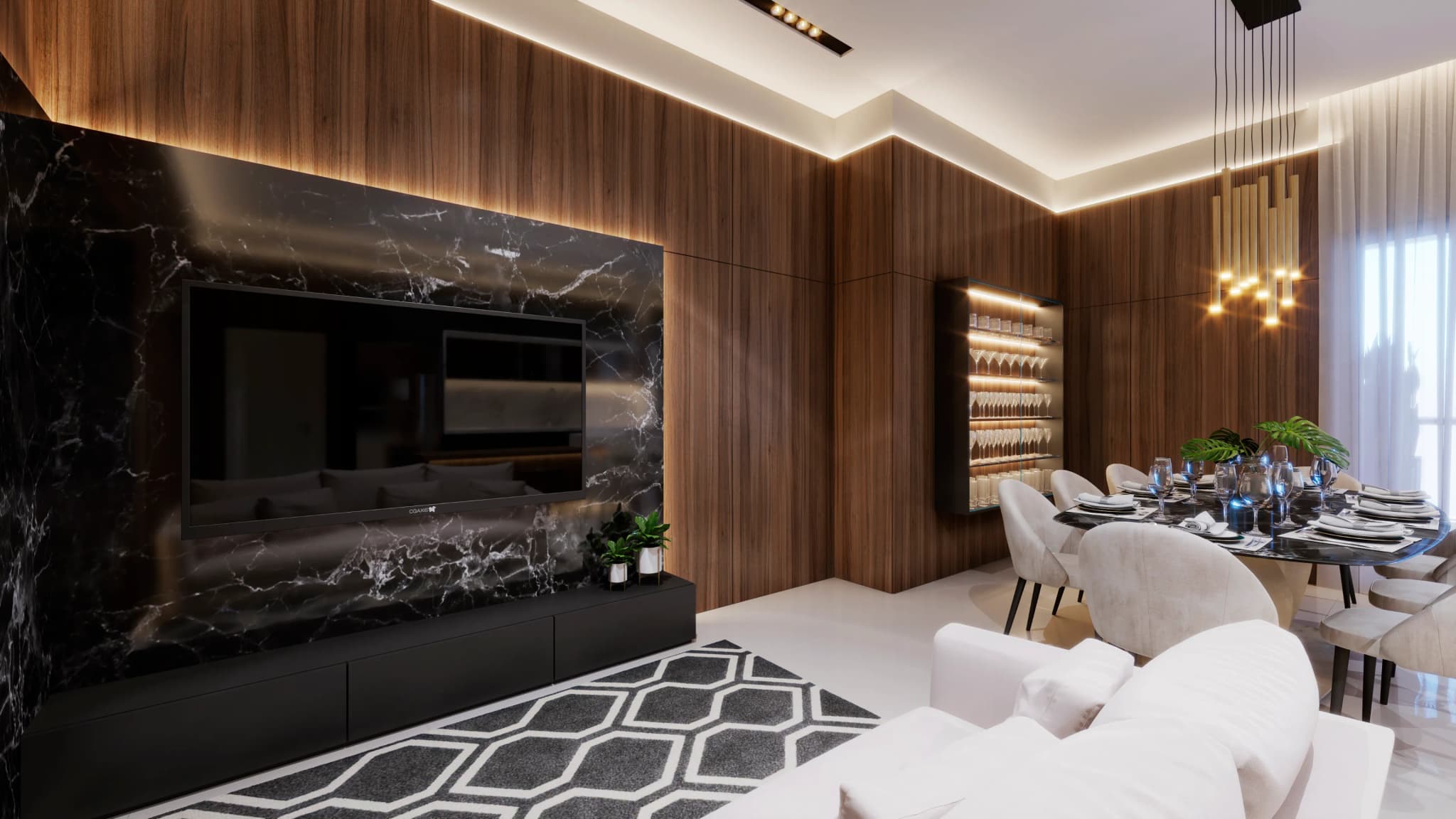 Apto Tipo 01 - Living